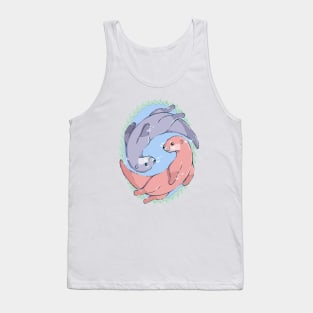 Playful Otters Tank Top
